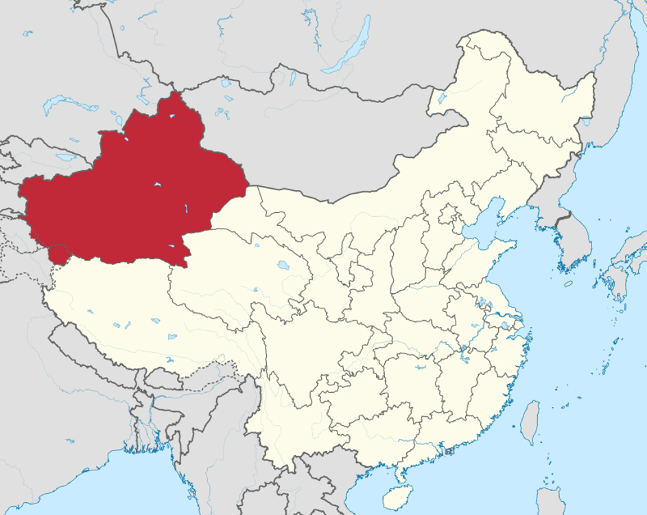 Xinjiang u Kini