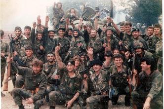 HOS-ovci 1992. u Klepcima