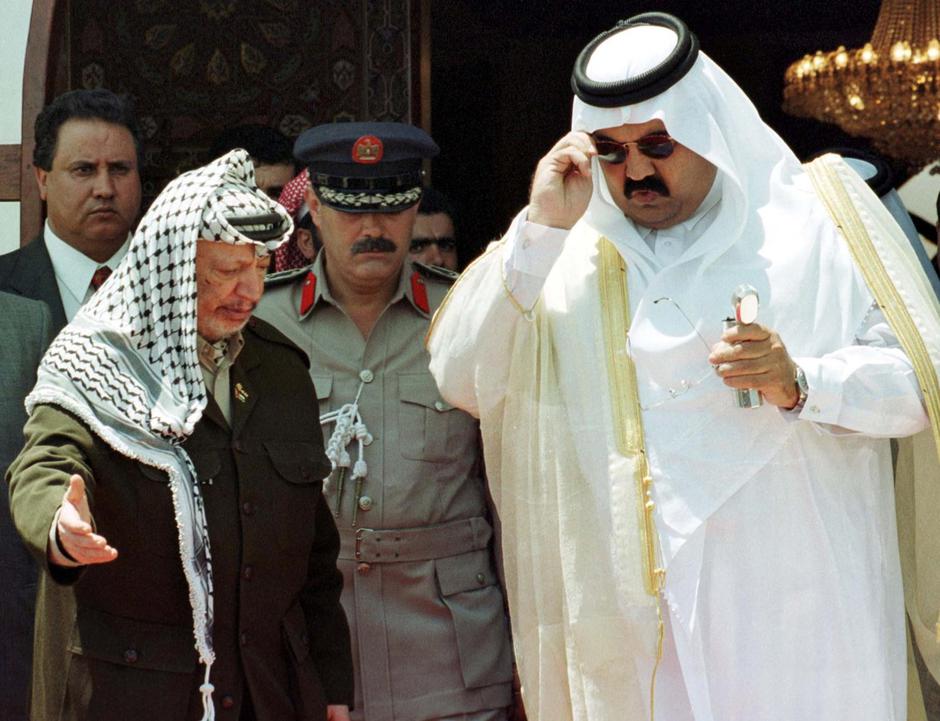 FILE PHOTO: EMIR QATAR SHEIKH HAMAD VISITS GAZA | Author: AHMED JADALLAH/REUTERS
