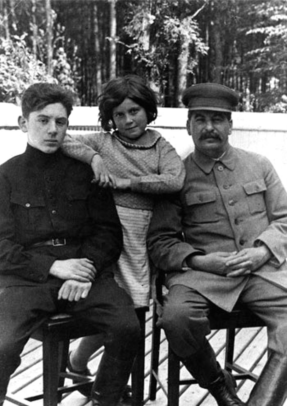 Josif Visarionovič Staljin, kći Svetlana Staljina | Author: public domain