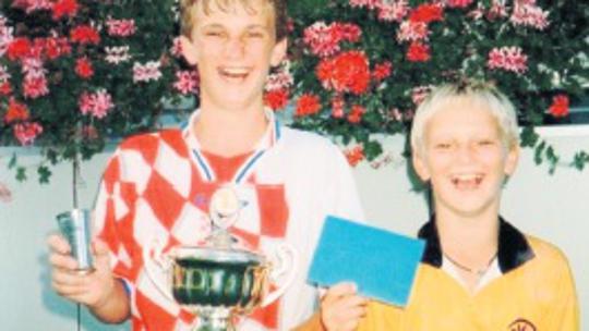 Obiteljske i nogometne fotografije Ivana Rakitića