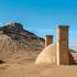 Zoroastrian ruins of towers of Silence Yazd Iran