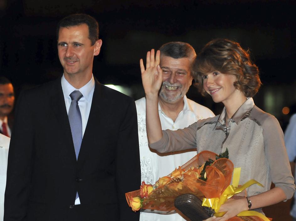 Asma al-Assad i Bašar al-Assad