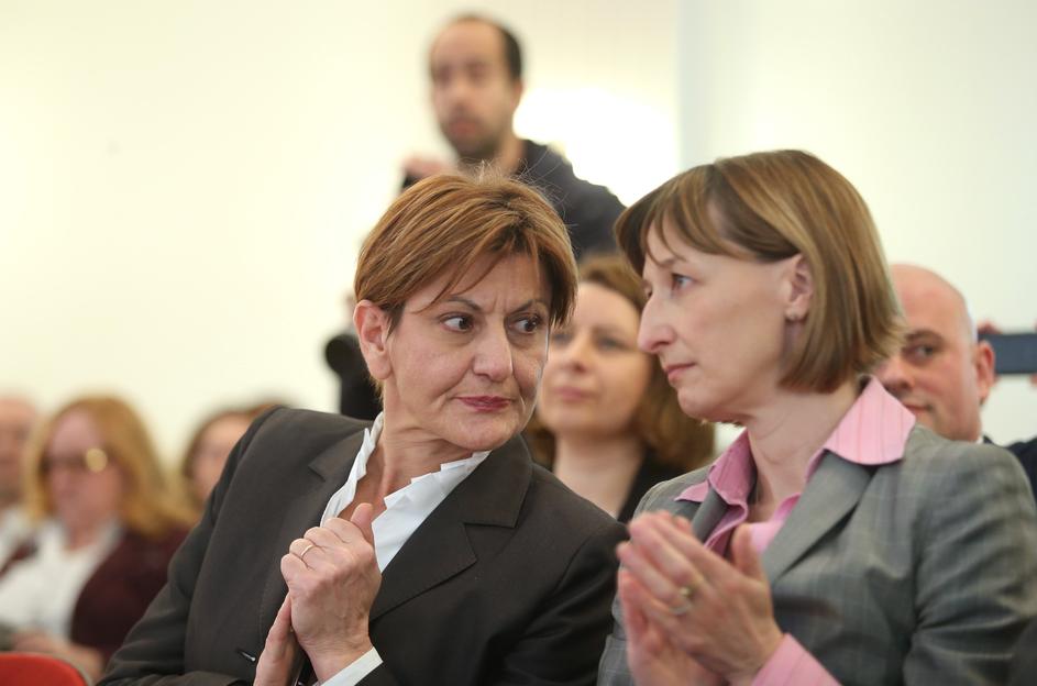 Martina Dalić i njezina tajnica u Ministarstvu gospodarstva, Nataša Mikuš Žigman