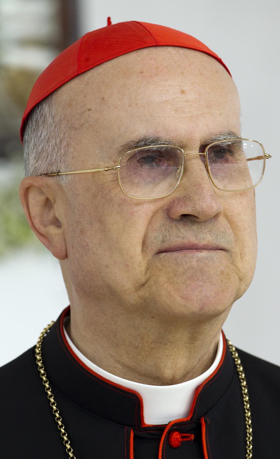 Umirovljeni kardinal Tarcisio Bertone | Author: Michael Kappeler/DPA/PIXSELL