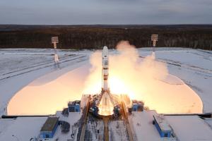 Lansiranje Sojuza 2, 28. studeni 2017., raketa se srušila u Atlantik