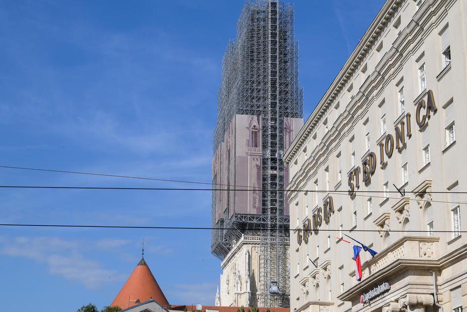 24SATA Zagreb: Nove fasade na zgradama u užem centru Zagreba | Author: Sandra Simunovic/PIXSELL