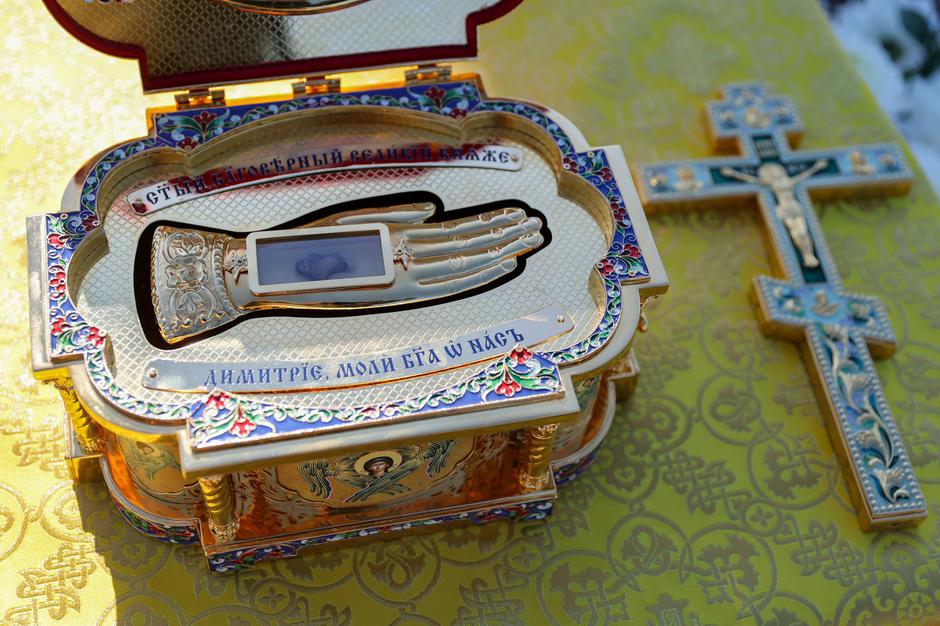 Grand Prince Dmitry Donskoy's Relics In Donetsk People's Republic, Russia | Author: Profimedia