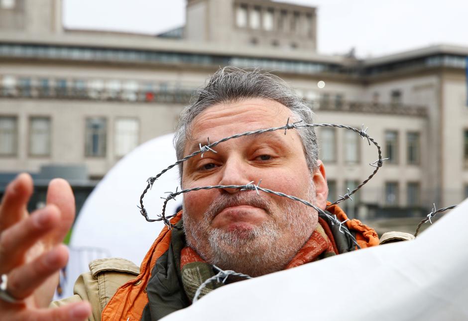 Bosanski umjetnik Almir Dervišević čeka presudu Ratku Mladiću | Author: MICHAEL KOOREN/REUTERS/PIXSELL