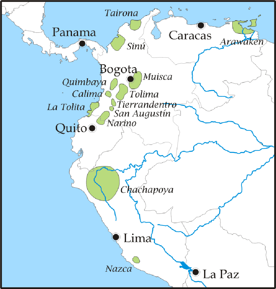 Karta Južna Amerika | Author: Wikipedia Commons