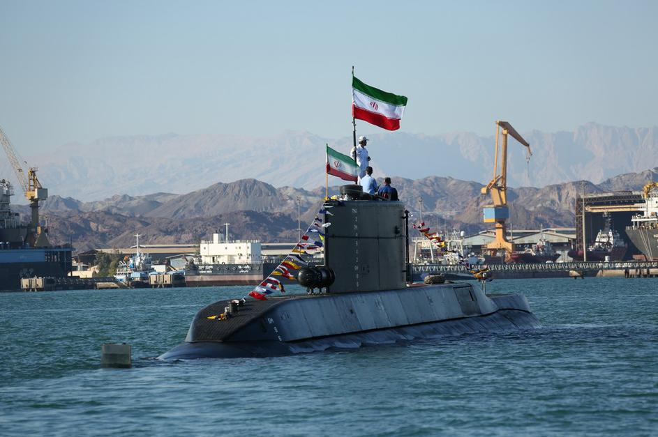 Iranian navy submarine