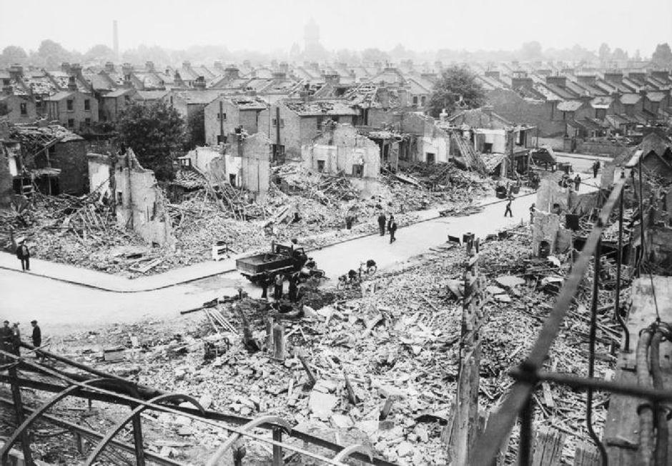 London za vrijeme bombardiranja | Author: Pinterest