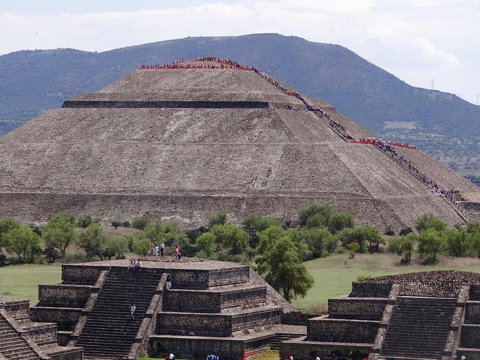 Piramide iz drevnog aztečkog grada Teotihuacana | Author: Pixabay