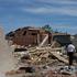 Aftermath of a tornado in Pomas in the Aude region of southern France