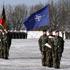 German and Lithuanian armies hold transfer ceremony in Lithuania