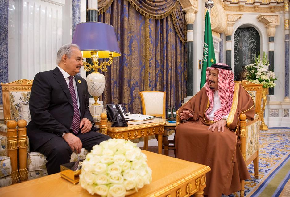 Kalif Haftar i kralj Salman | Author: Handout/REUTERS/PIXSELL
