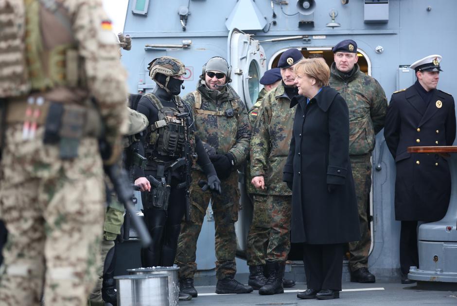 Angela Merkel u posjetu mornarici | Author: DPA/PIXSELL