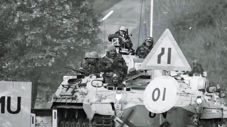 Oslobođenje Pakraca tijekom vojne operacije Bljesak - 1.5.1995.