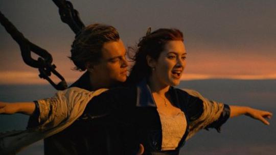 Scena iz filma "Titanic"