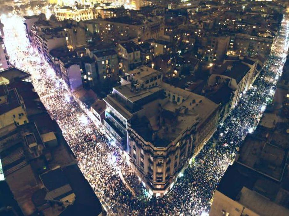 Protest u Beogradu "Jedan od pet miliona" | Author: Facebook