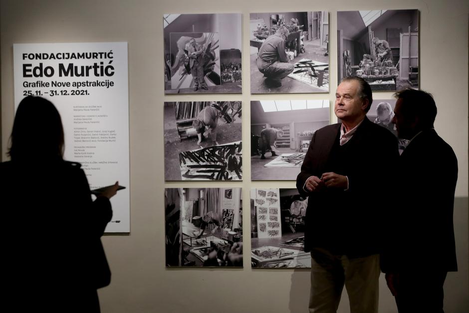 Zagreb: U MUO predstavljena limitirana edicija grafičke mape "Nove apstrakcije" Ede Murtića  | Author: Igor Kralj/PIXSELL