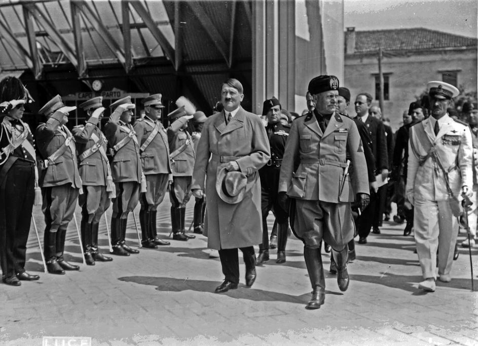 Benito Mussolini i Hitler u Veneciji