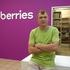 Owner of Wildberries franchised pick-up point Vasily Klimov poses for a picture in Moscow