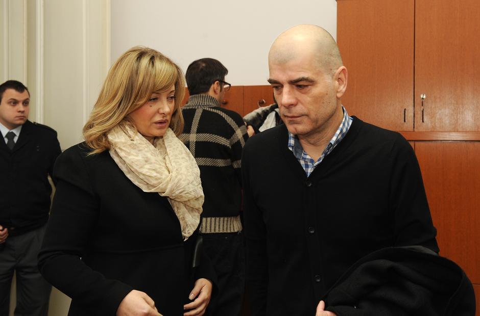 Dijana Čuljak i Siniša Svilan na suđenju za aferu CoreMedia | Author: Davor Visnjic (PIXSELL)