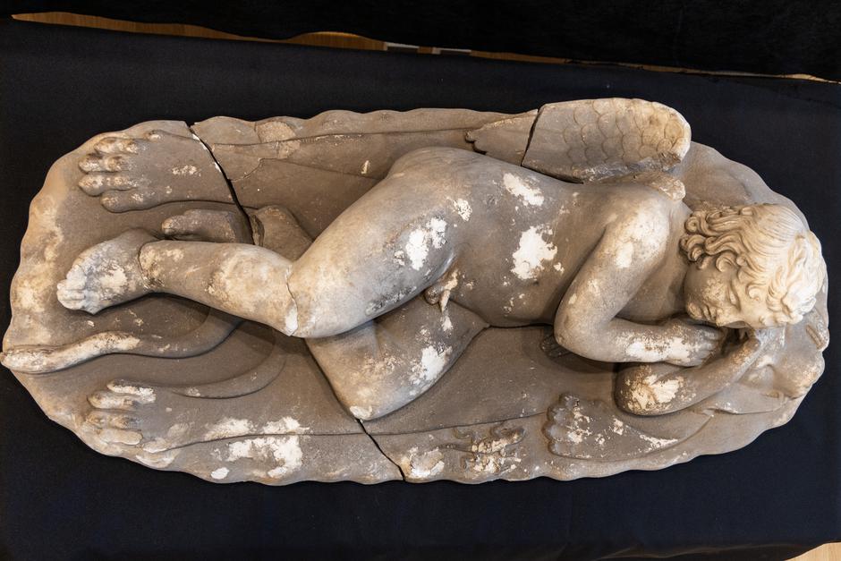 Pula: Predstavljen nedavno poronađen "Usnuli Kupid" | Author: Srecko Niketic/PIXSELL