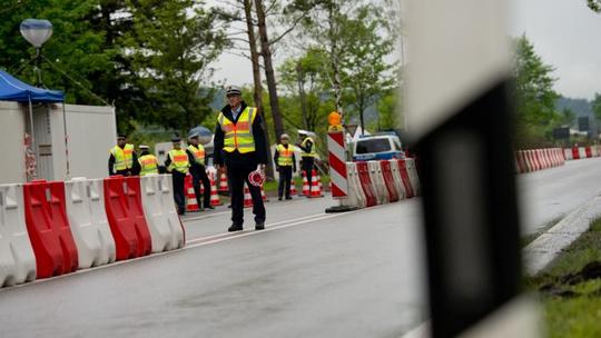 Policija na njemačkoj granici