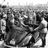 Hitler, Porsche, Ley examine Volkswagens