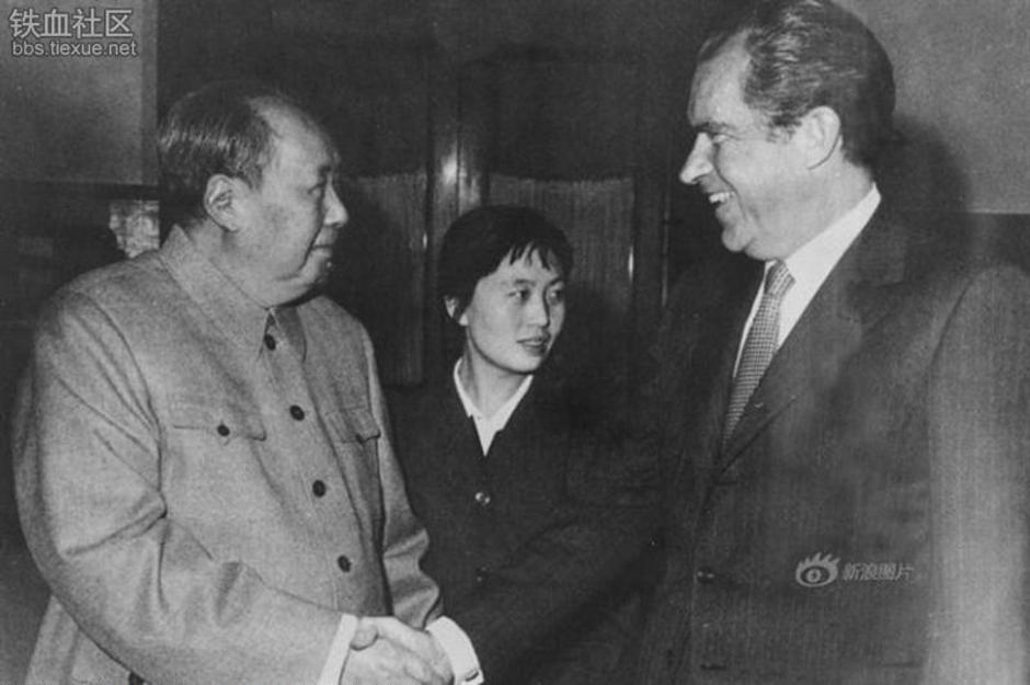 Richard Nixon, Mao Zedong - 1972. | Author: public domain