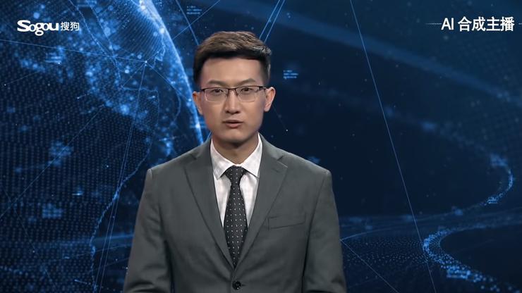 Kineski AI voditelj