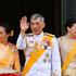 FILE PHOTO: Thailand's King Maha Vajiralongkorn, Queen Suthida and Princess Bajrakitiyabha wave from the balcony of Suddhaisavarya Prasad Hall at the Grand Palace