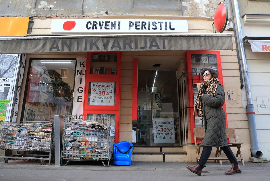 24SATA Zagreb: Antikvarijat Crveni peristil | Author: Marko Prpic/PIXSELL