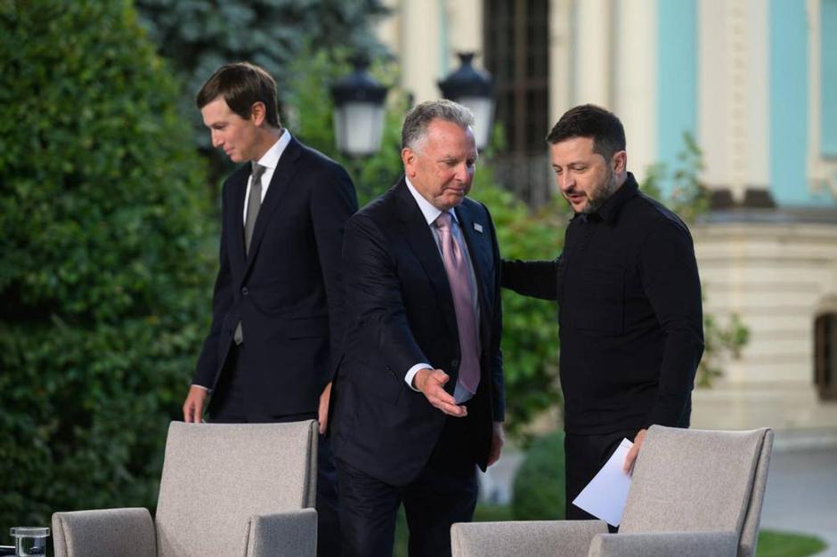 Zelensky Meets U.S. Envoys Witkoff and Kushner in Kyiv | Author: IMAGO/PRESIDENT OF UKRAINE \ apa