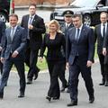 Zagreb: Predsjednica, premijer i predsjednik Sabora položili vijence na Mirogoju