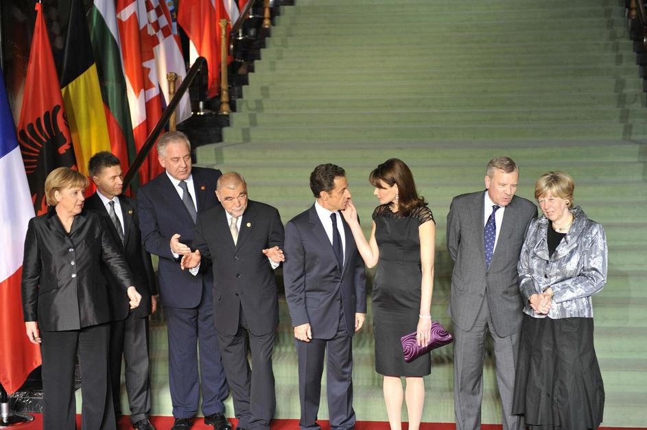 Baden Baden: Stjepan Mesi? i Ivo Sanader na sastanku na vrhu NATO-a