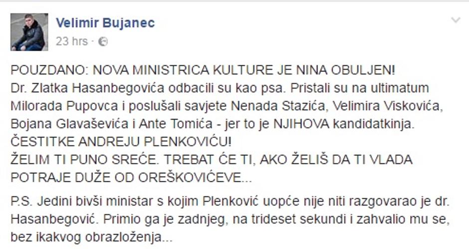 Komentari HDZ-ovih birača | Author: Facebook