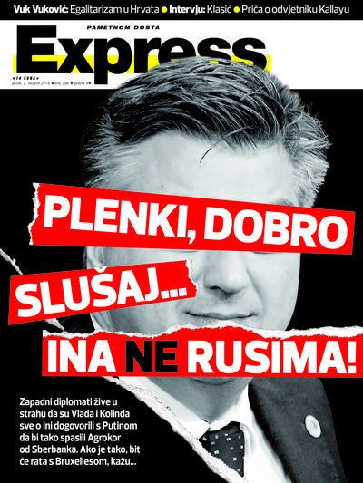 Plenki, dobro slušaj... Ina ne Rusima