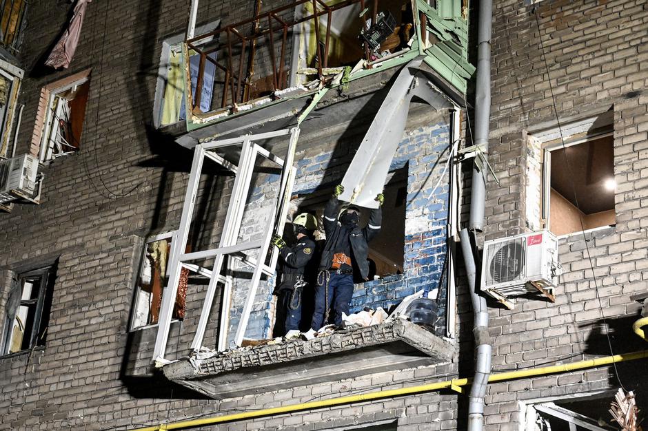 Russian Army Attacks with Strike Drones - Zaporizhzhia | Author: Profimedia