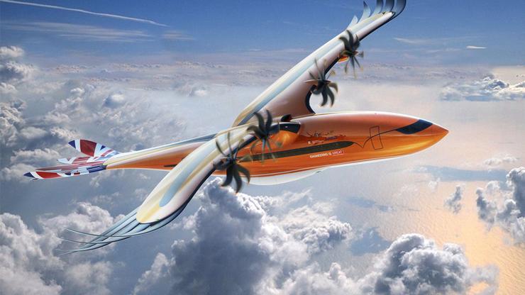 Airbus koncept aviona - Bird of Prey - Ptica grabljivica