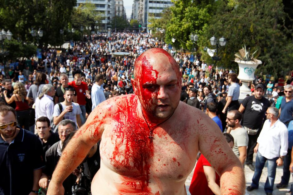 Sukob desničara i ljevičara u Ateni | Author: REUTERS