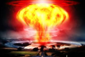 Eksplozija hidrogenske bombe, ilustracija