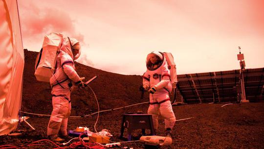 NASA-ini astronauti na Havajima