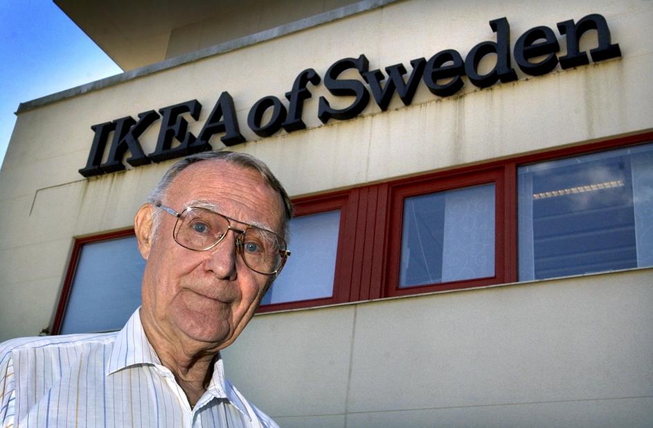 Ingvar Kamprad utemeljitelj i vlasnik Ikee