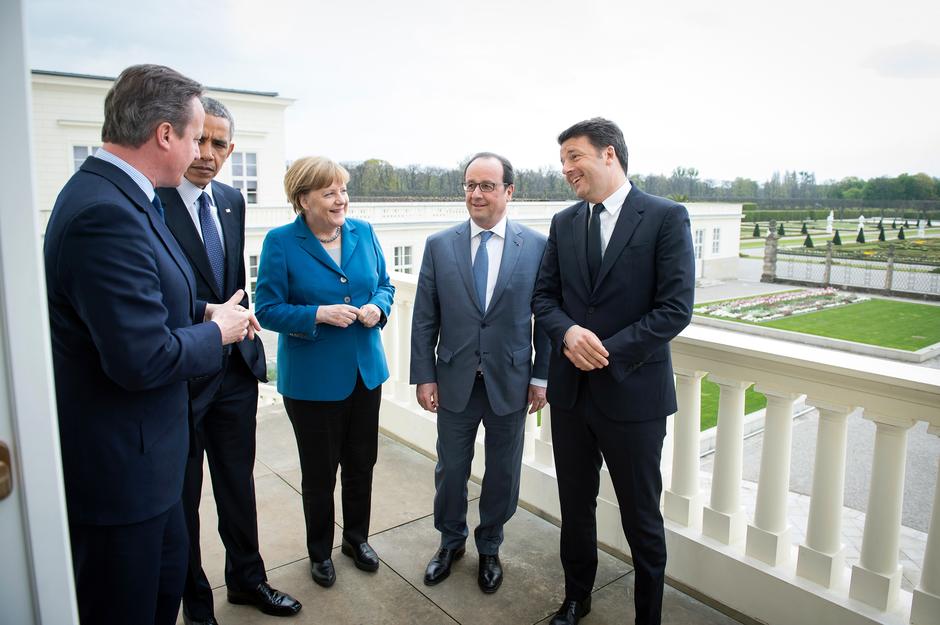 David Cameron, Barack Obama, Angela Merkel, Francois Hollande i Matteo Renzi | Author: DPA/PIXSELL