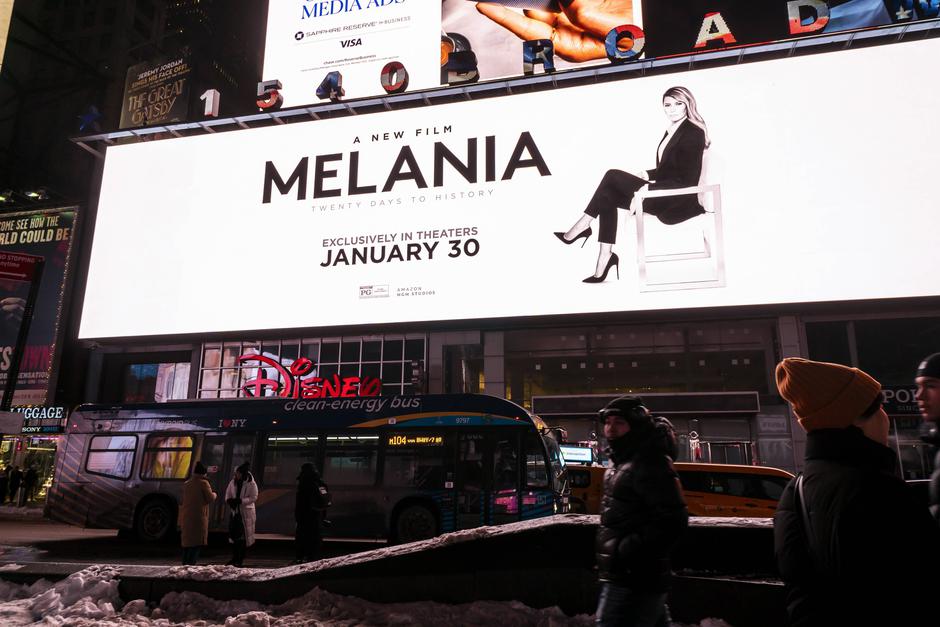 Melania documentary film advertising | Author: profimedia