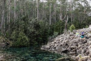 Disappearing Tarn, Tasmania, Australija