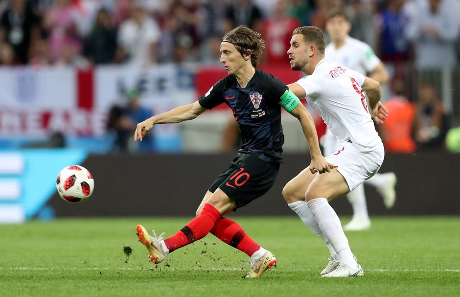 Luka Modrić na polufinalnoj utakmici sa Engleskom | Author: Carl Recine/REUTERS/PIXSELL